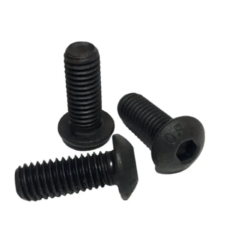 #10-32 x 3/4" Button Head Socket Cap Screws Plain Finish QTY 200