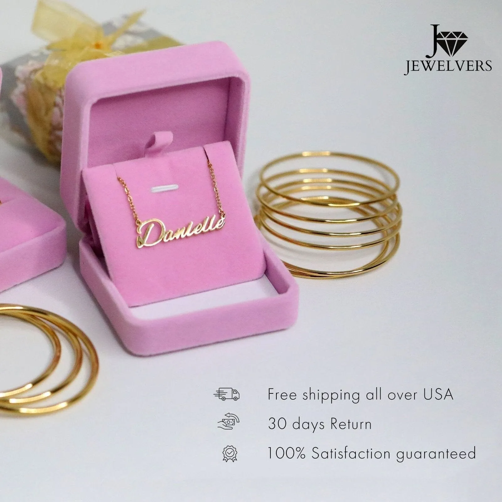 18K Gold-Filled Paperclip Chain Necklace