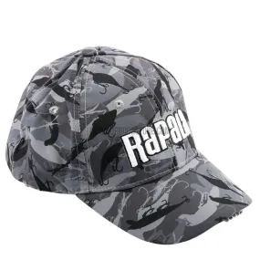 Adjustable Rapala Camouflage LED Light Fishing Hat Cap