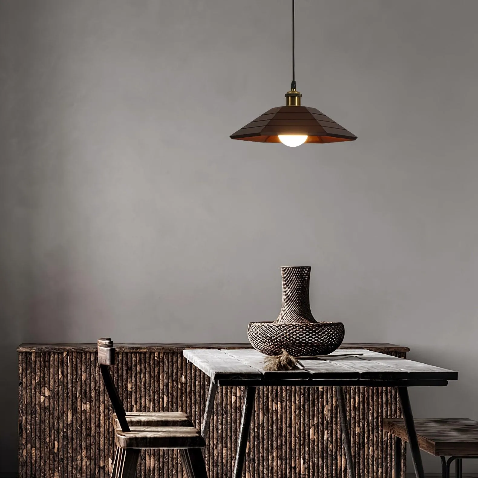 Aeyee Wood Pendant Light