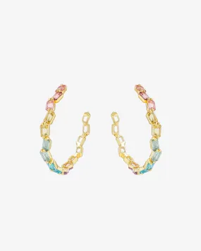 Ann Pastel Milli Hoops