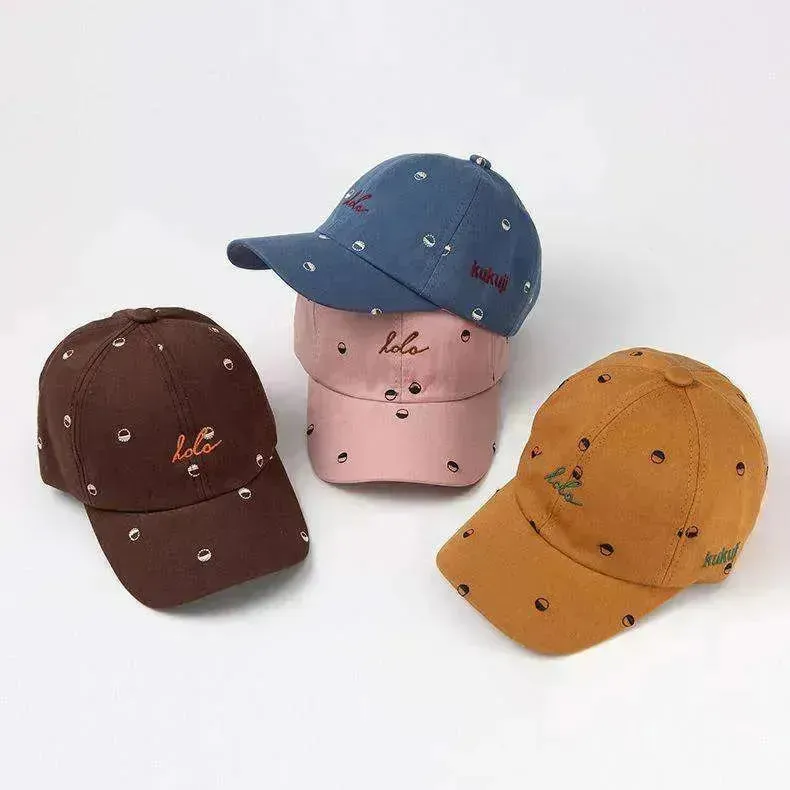 Baby Soft Cotton Caps  Adjustable Baseball Caps For Boys And Girls Hip-Hop Hat