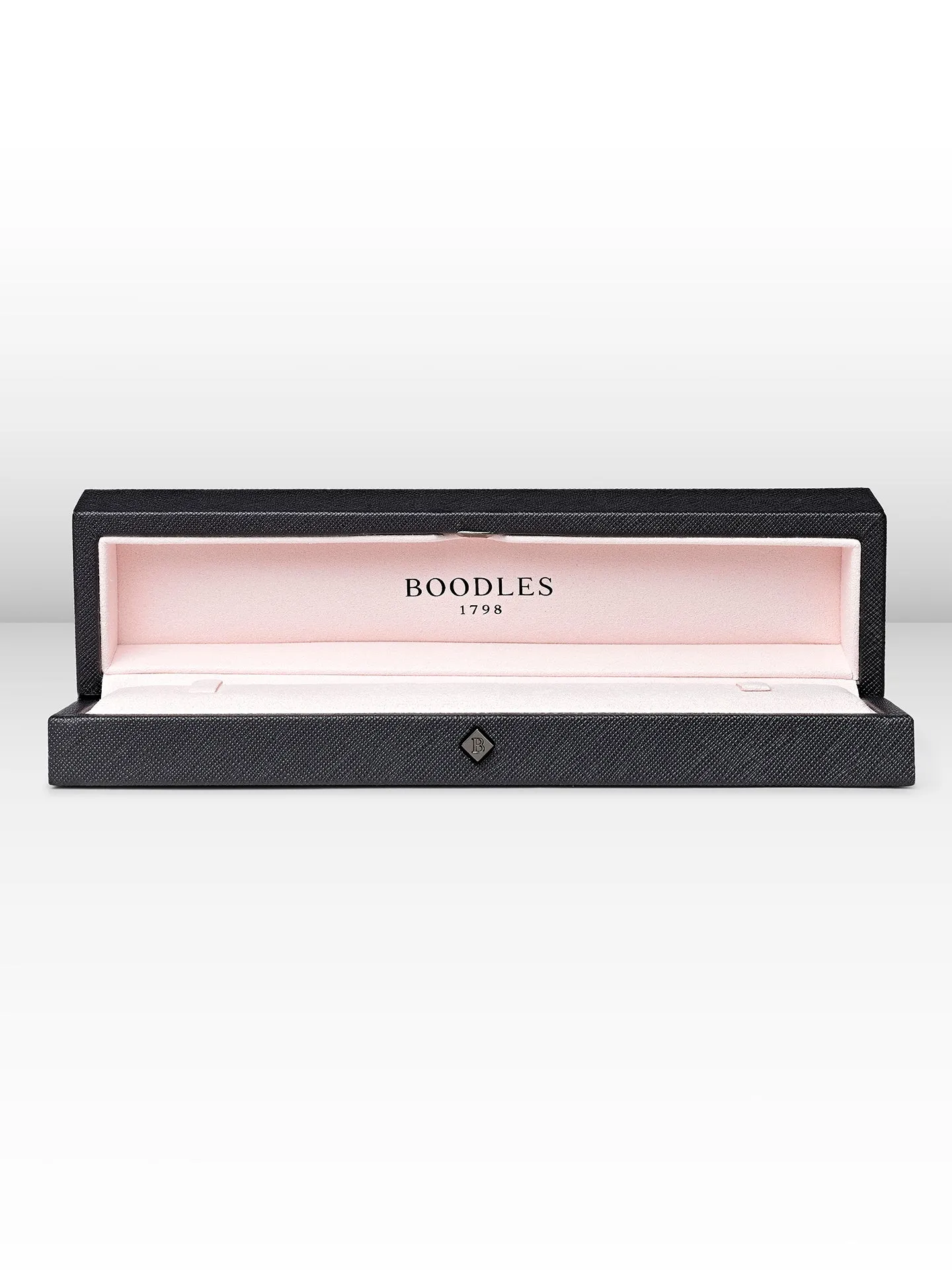 Be Boodles Rose Gold and Platinum Diamond Bracelet