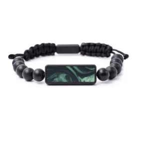 Bead ResinArt Bracelet - Eleonora (Dark Green, 589919)