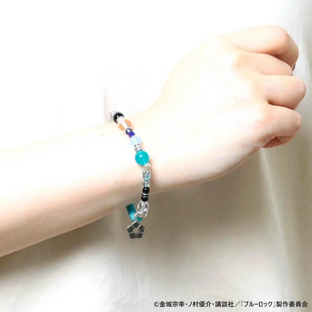 Blue Lock Rin Itoshi Nagi Wind Cord Bracelet Jewelry Japan Limited