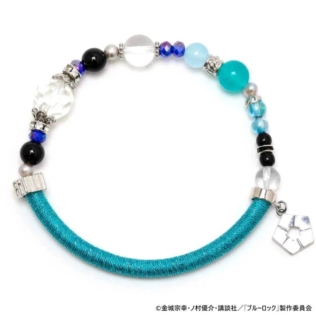 Blue Lock Rin Itoshi Nagi Wind Cord Bracelet Jewelry Japan Limited