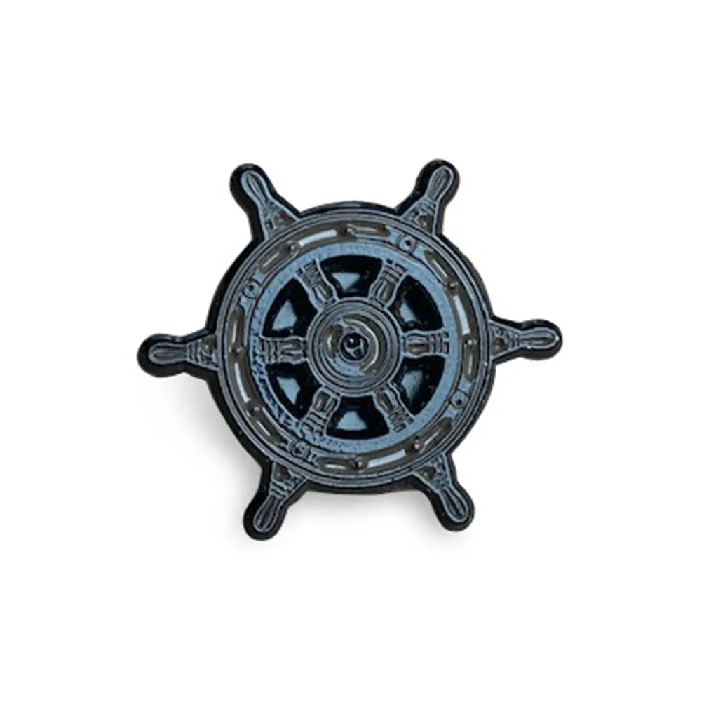 Boston Scally The Ship Wheel Cap Pin