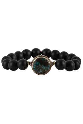 Breathe Deep Designs Onyx Stone Bracelet