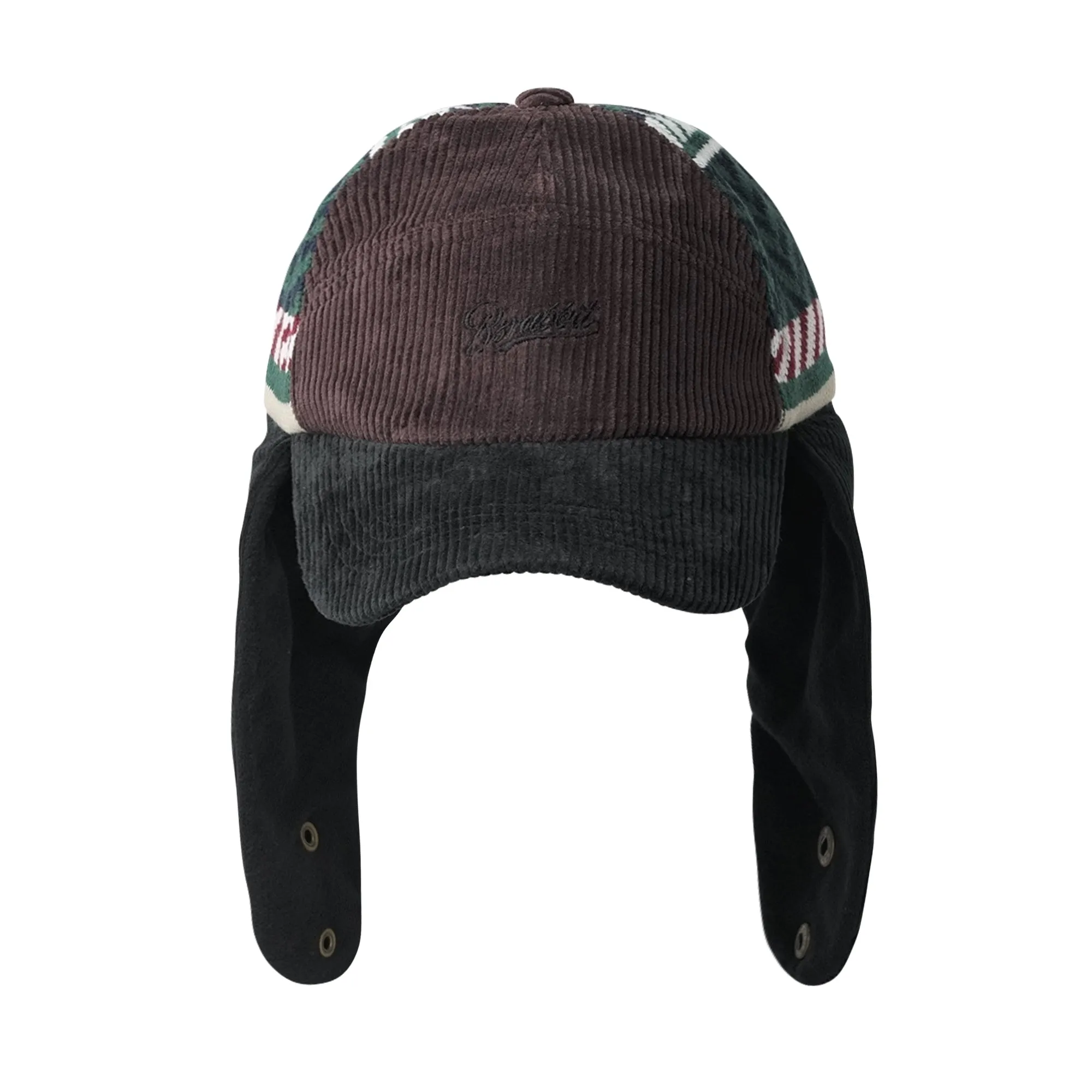 BSRABBIT EARFLAP HAT NORDIC BLACK