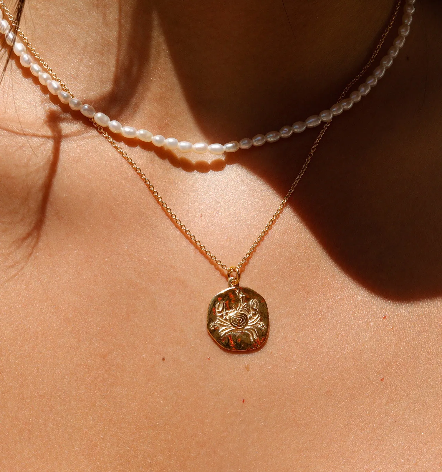 Cancer Zodiac Necklace