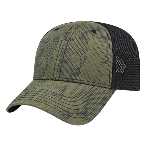 Cap America i2012 - Tactical Screen Print Mesh Back Cap - Blank