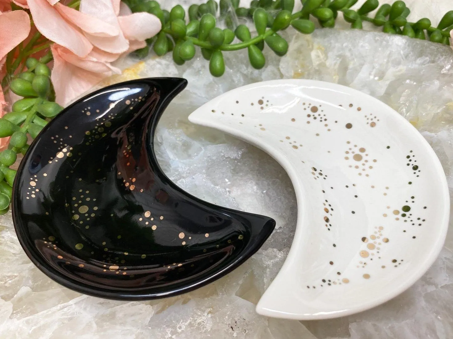 Ceramic Moon Bowls