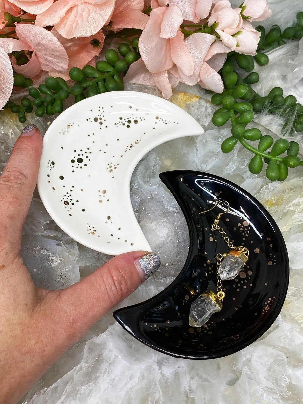 Ceramic Moon Bowls