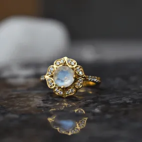 Charm - Moonstone Ring