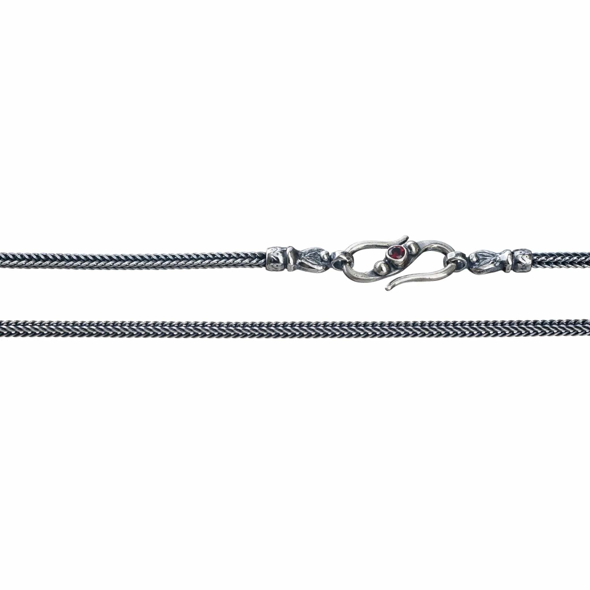 Classic Greek Sterling Silver Chain