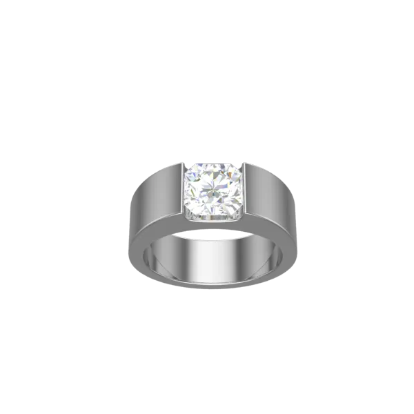 Cubic Zirconia Engagement Ring- Customer Designed Style 4653