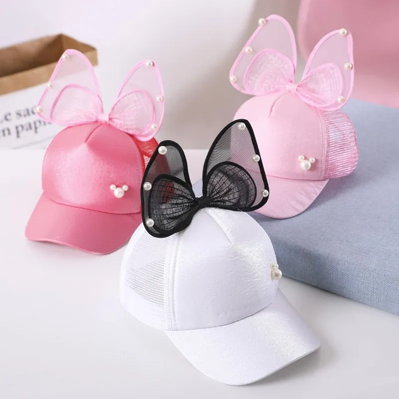 Cute Baby Boy Cap Embroidery Number Baby Baseball Cap Spring Summer Children Cotton Sun Hat Toddler Girl Outdoor Visor Hats