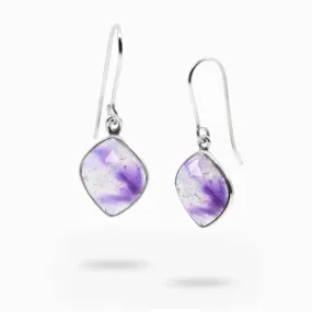 Elestial Quartz Drop Earrings