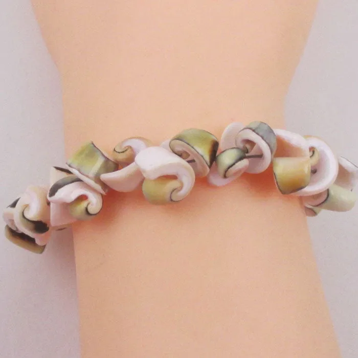 Everlasting Natural Shell Bracelet