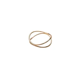 Gold Filled Double Ring