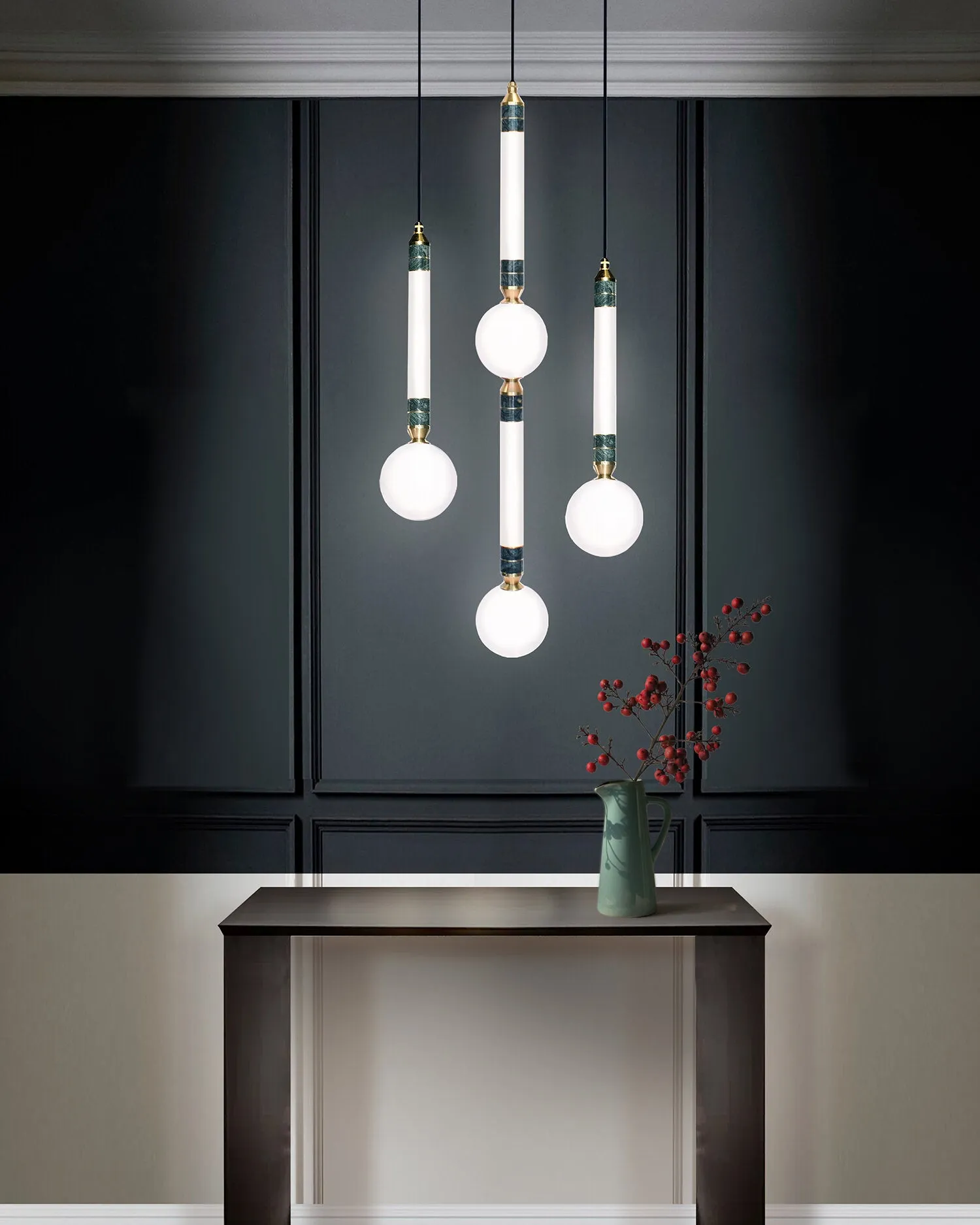 Greenstone Pendant Lamp