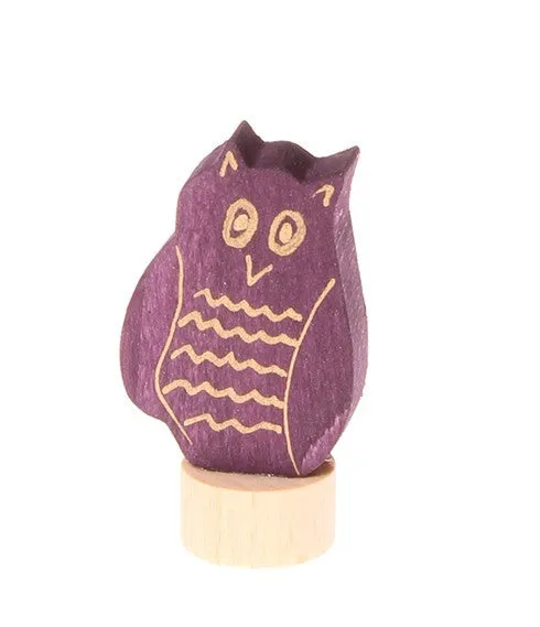 Grimms Birthday and Advent Ring Decoration -Owl