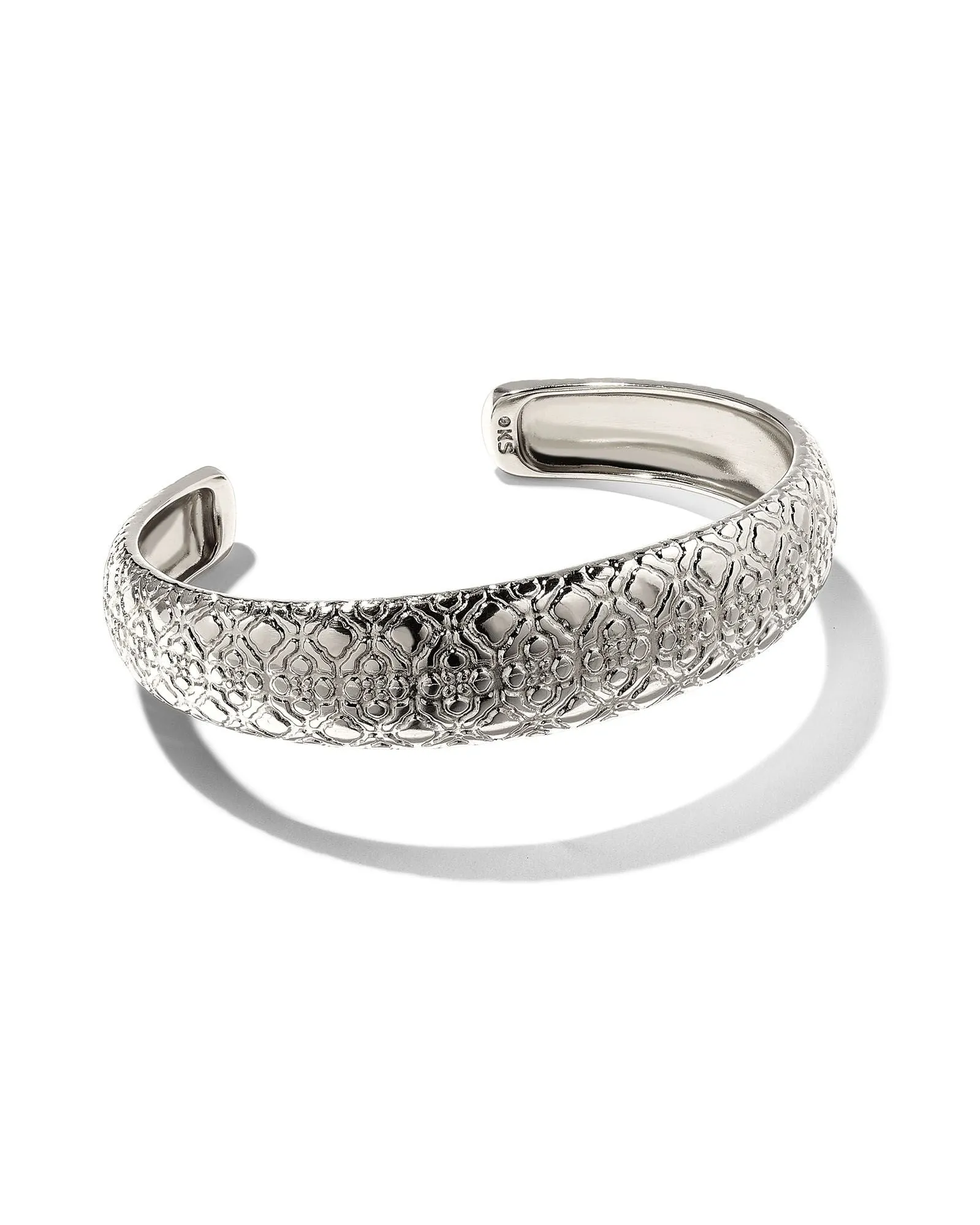 Harper Cuff Bracelet In Rhodium