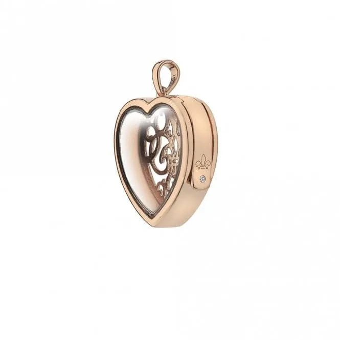 Hot Diamonds Anais Patterned Love Locket AL013