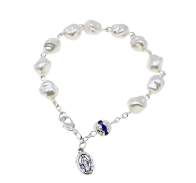 Imitation Freshwater Pearl Bracelet with Lobster Claw Clasp