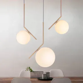 Incana Golden Wand Ball Pendant Lamp