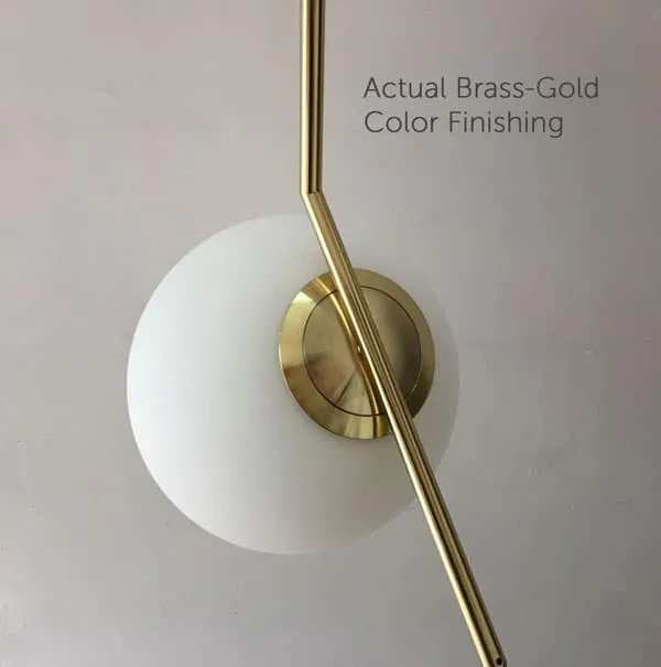 Incana Golden Wand Ball Pendant Lamp