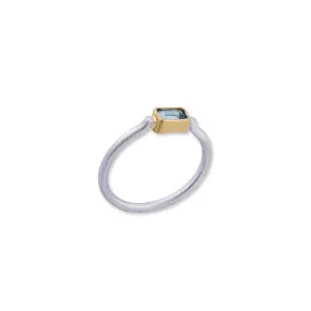 Jaipur Ring - Topaz, 22K Gold with Accent Diamonds