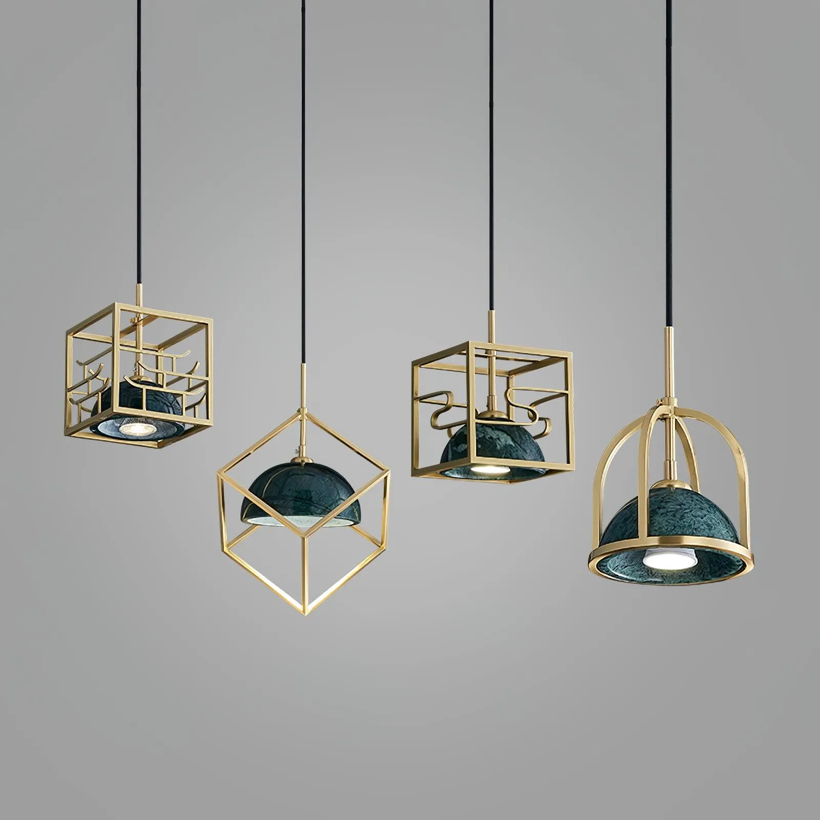 Lantern Square Pendant Lamp