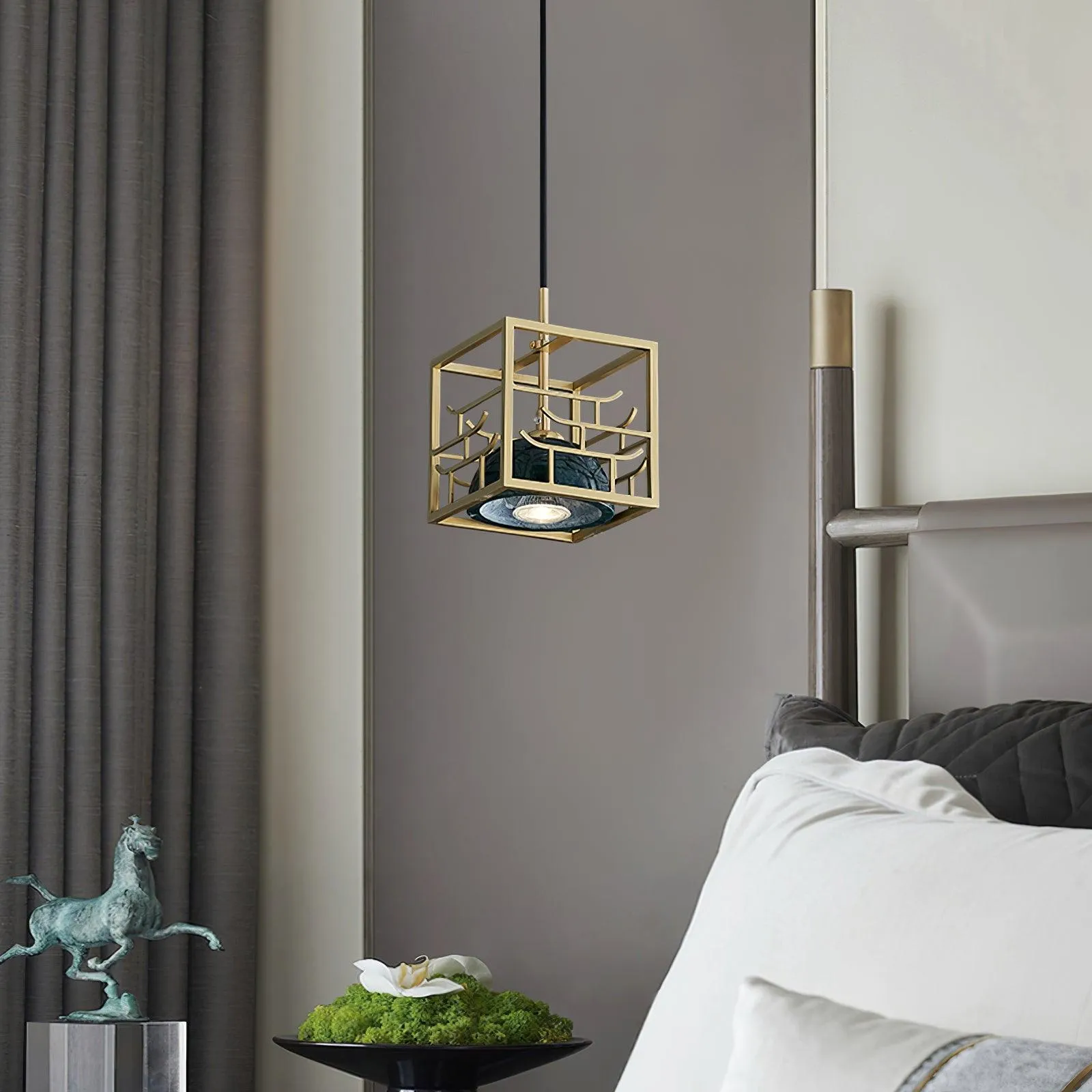 Lantern Square Pendant Lamp