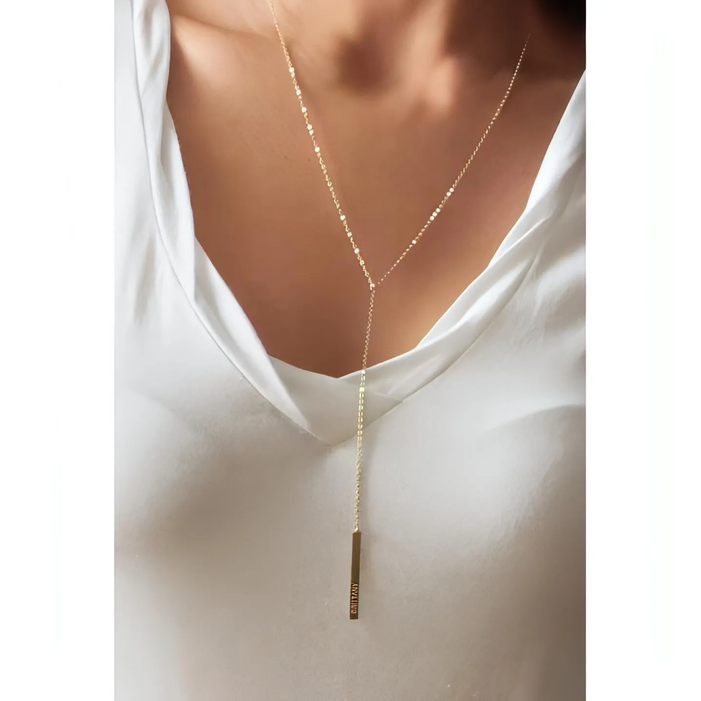 Lariat Long Necklace