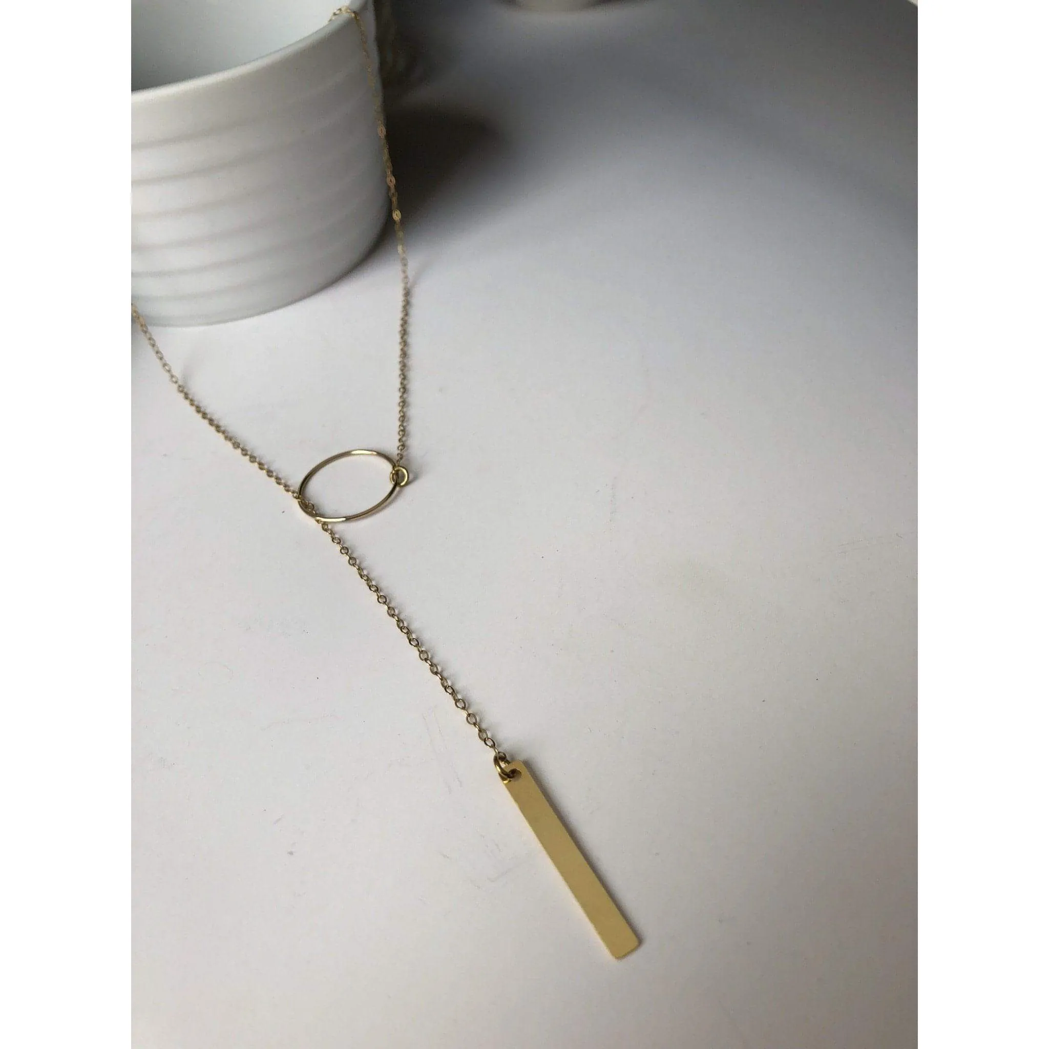 Lariat Long Necklace