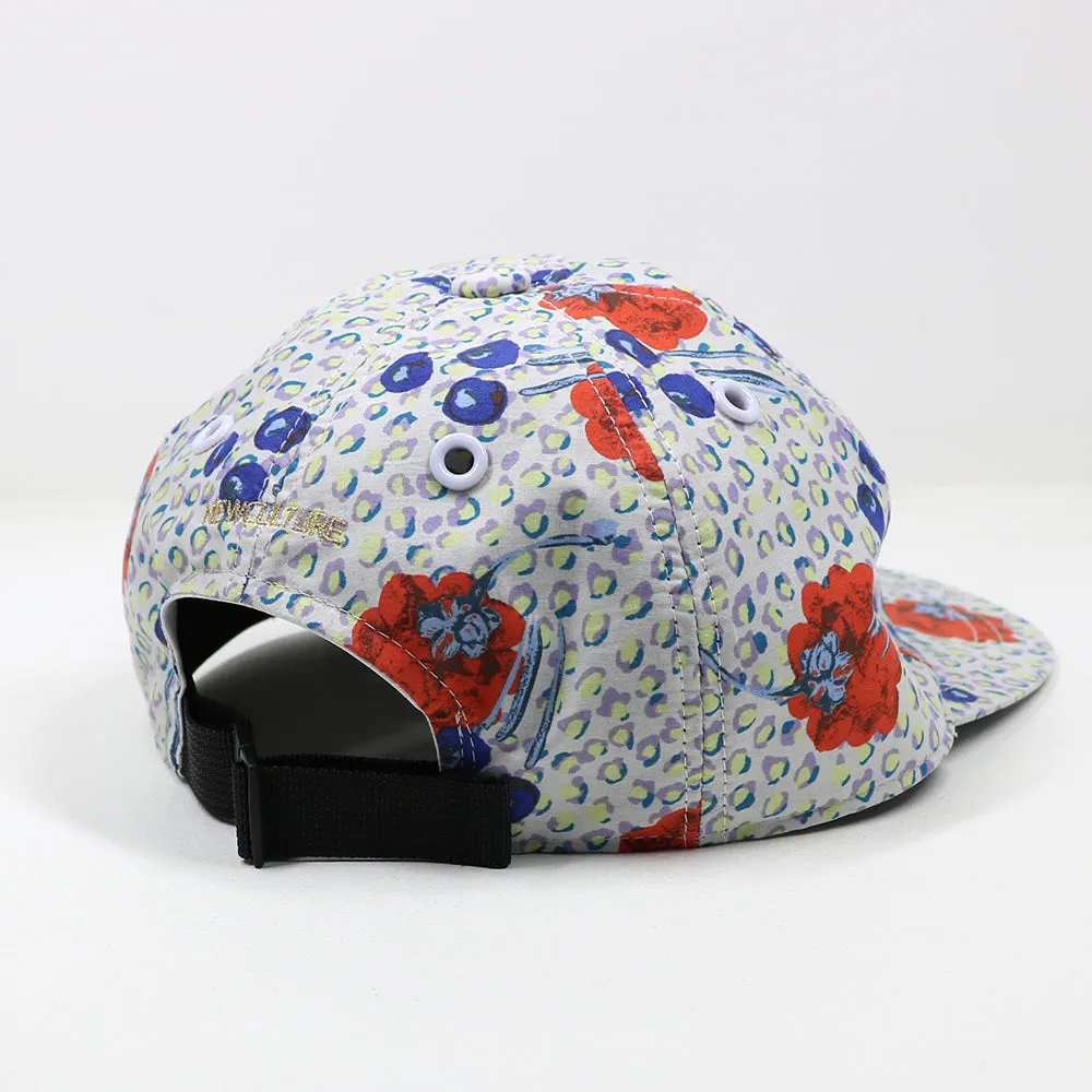 LIBERTY ART PRINT CAP -WHITE-