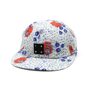 LIBERTY ART PRINT CAP -WHITE-