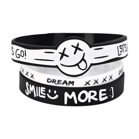 March MEMBERS ONLY Dream Smile More Wristbands 3-pack