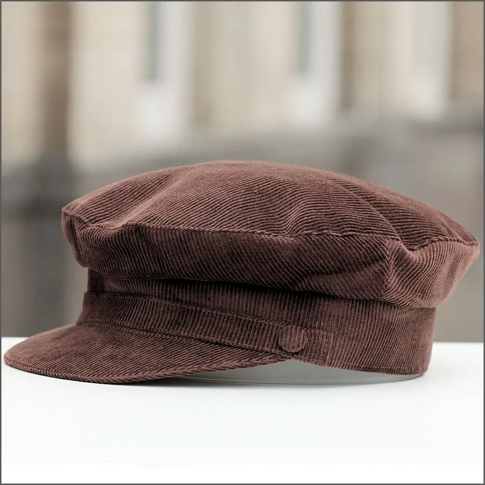 Mariner Cord Brown Cap 