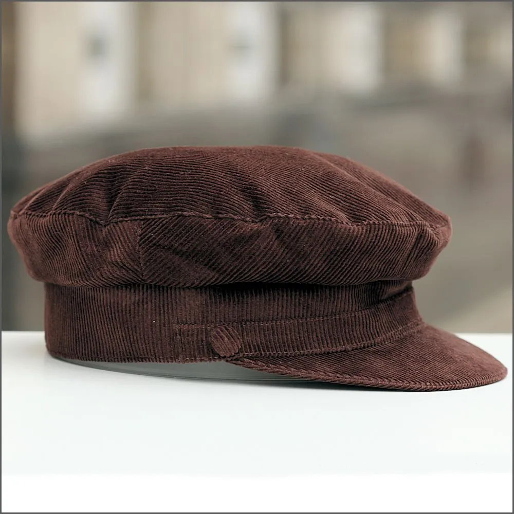 Mariner Cord Brown Cap 