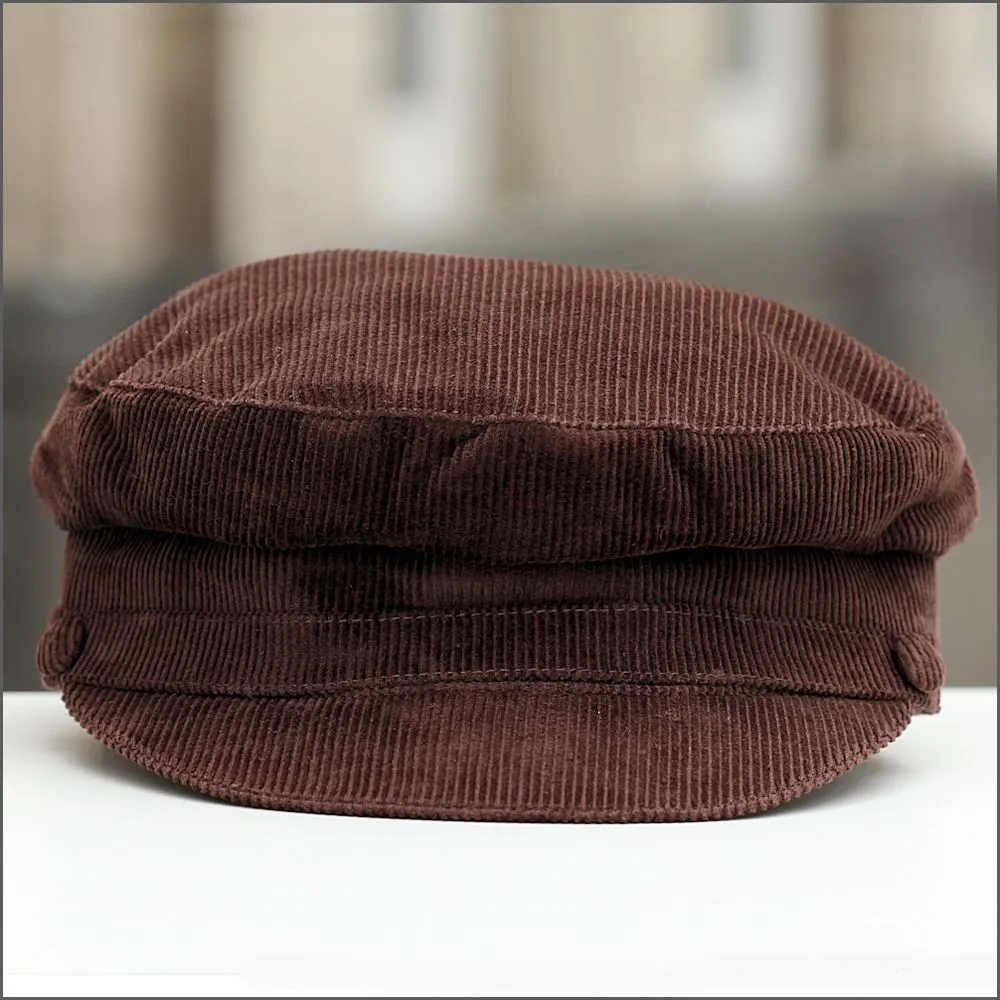 Mariner Cord Brown Cap 