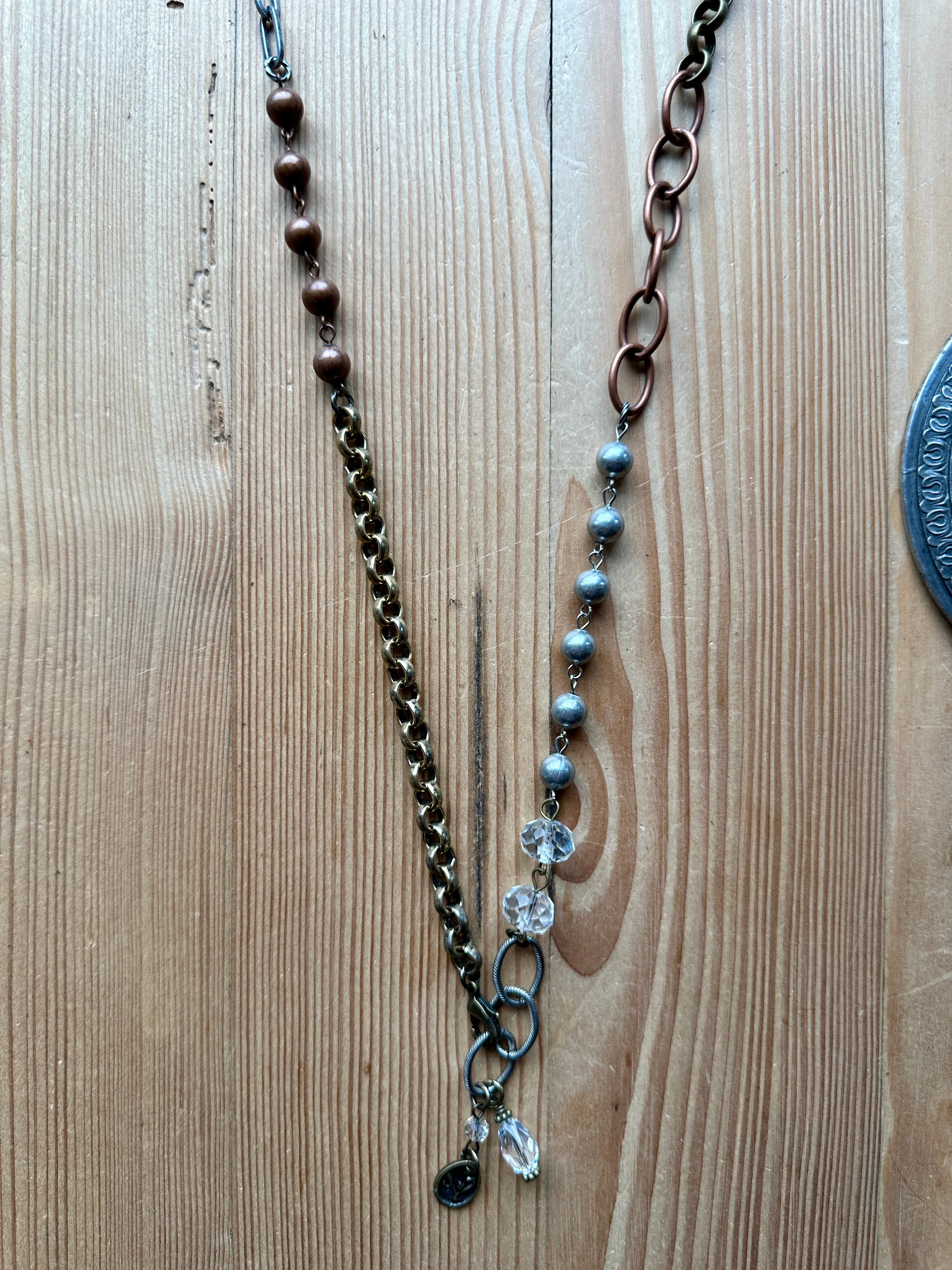 Mixed Metal InterchangeableNecklace