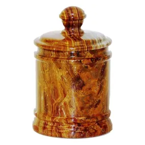 Multi Brown Onyx 8-inch Kitchen Canisters