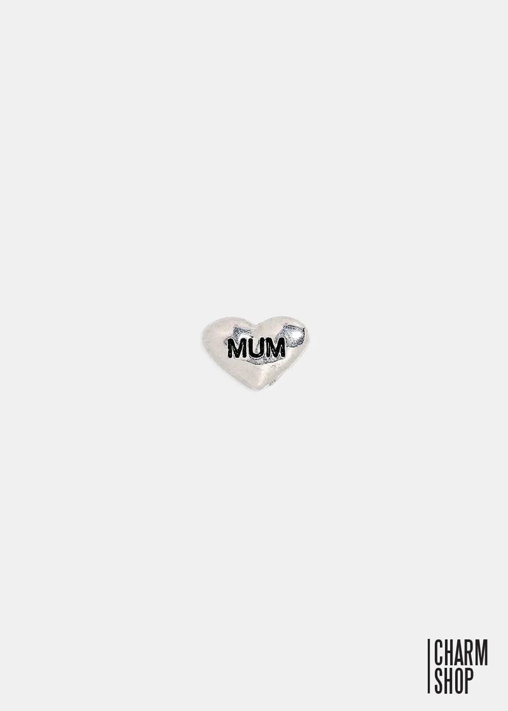 Mum Heart Locket Charm