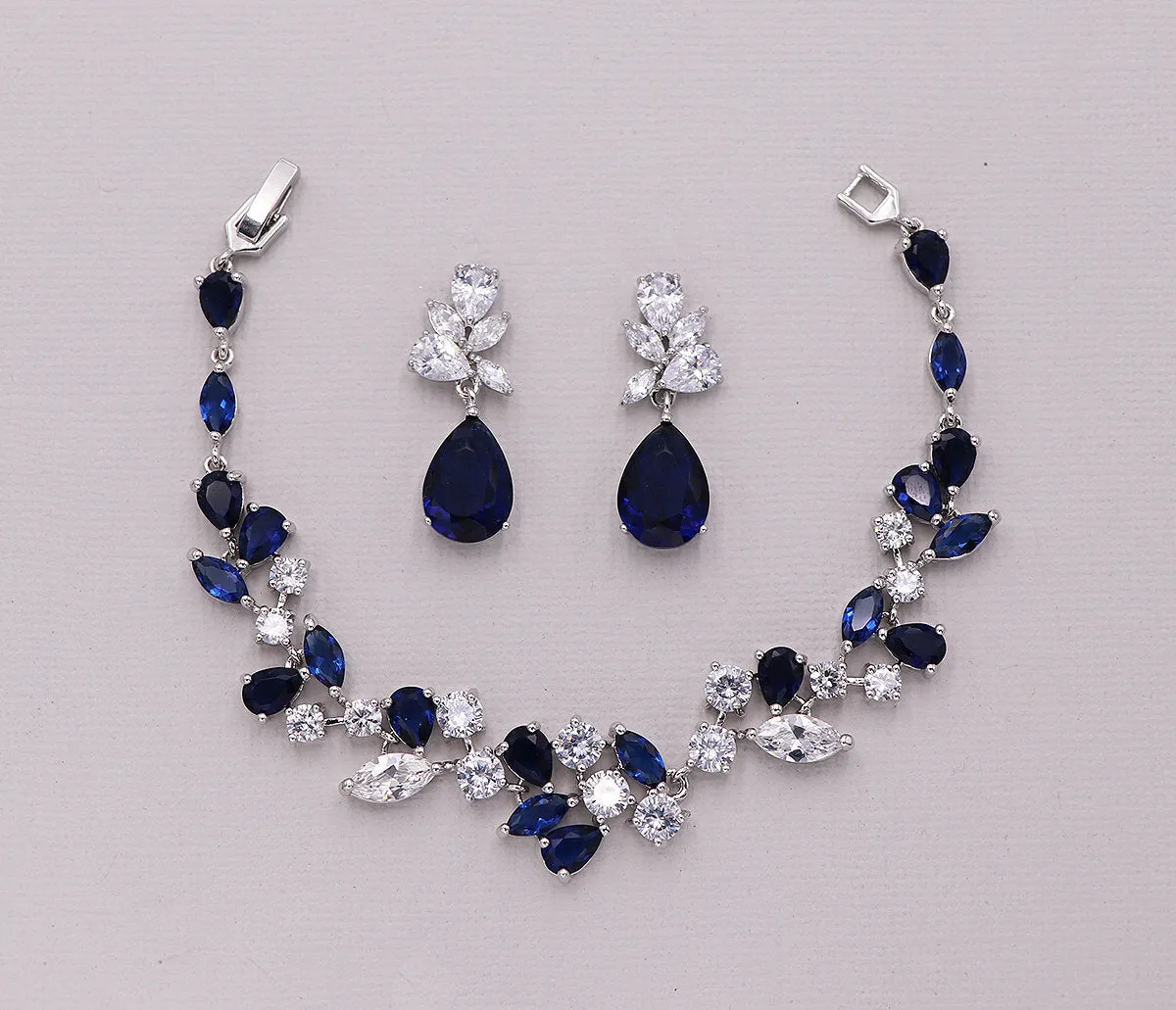 Natalia Sapphire Bracelet Set