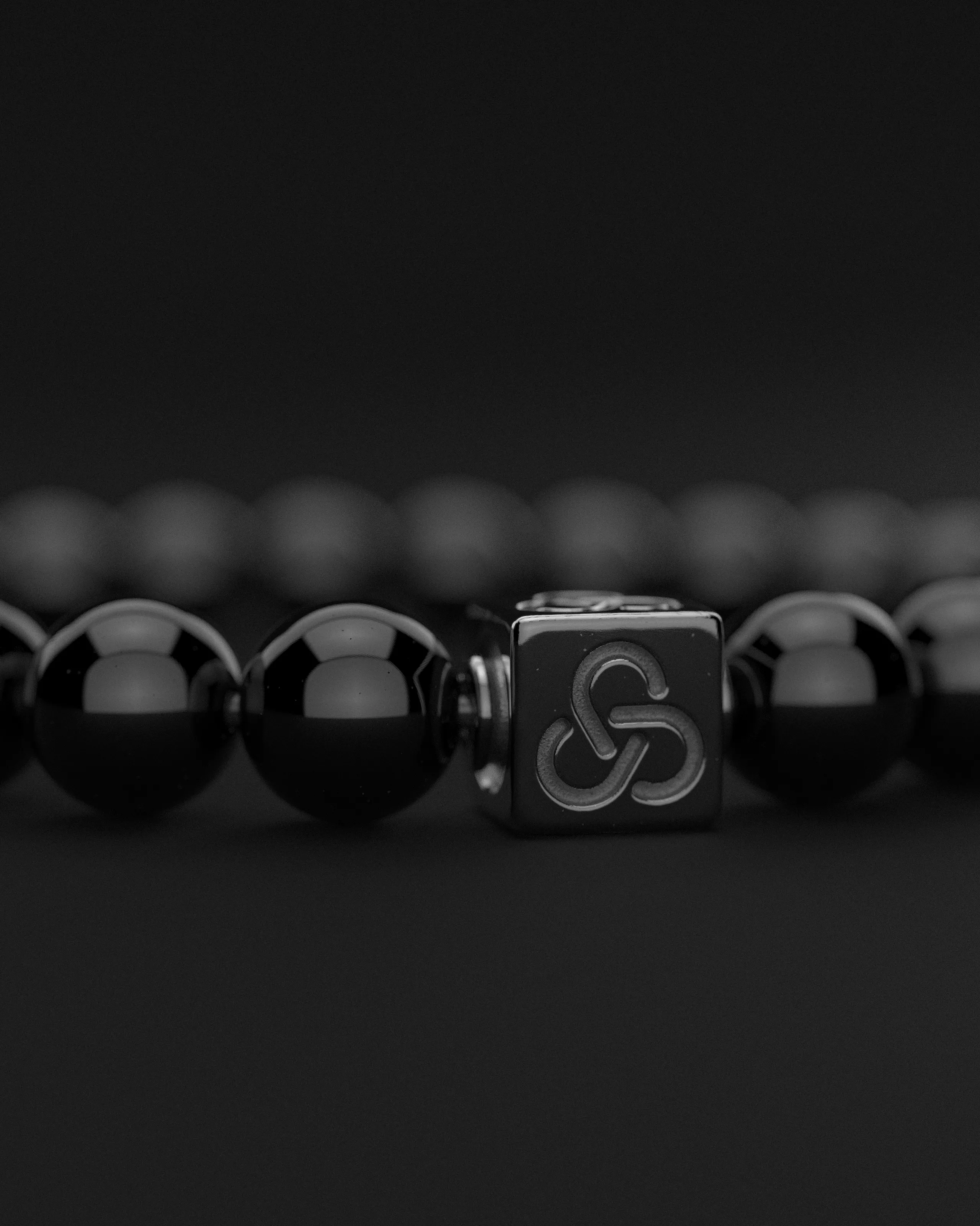 Onyx Bracelet 8mm | Essential by Seekers Men's Jewelry