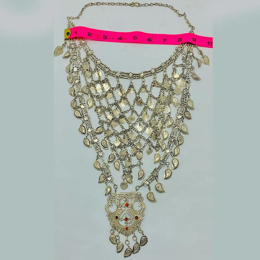 Oversized Gypsy Long Multi-Strand Necklace