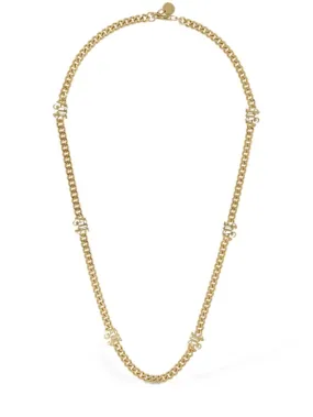 Palm Angels   Small PA thin chain necklace 