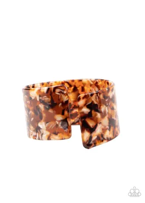 Paparazzi Haute Hustle - Brown Bracelet